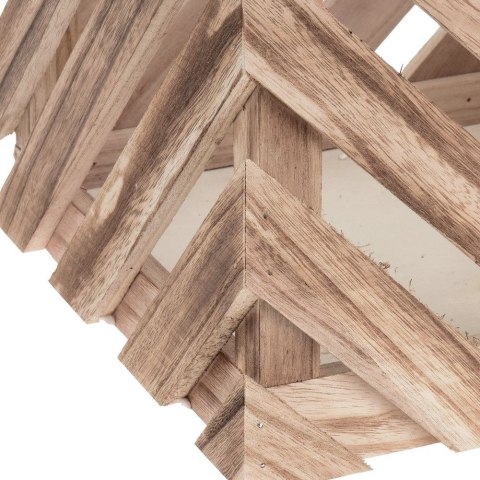 Skrzynka do przechowywania skrzynia pojemnik drewniana 37x37x25.5cm HOME STYLING COLLECTION 312362-D