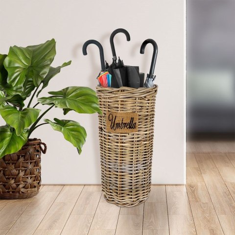 Stojak na parasole rattanowy HOME STYLING COLLECTION 532030