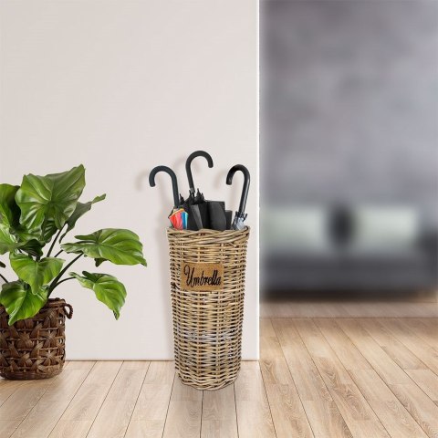 Stojak na parasole rattanowy HOME STYLING COLLECTION 532030