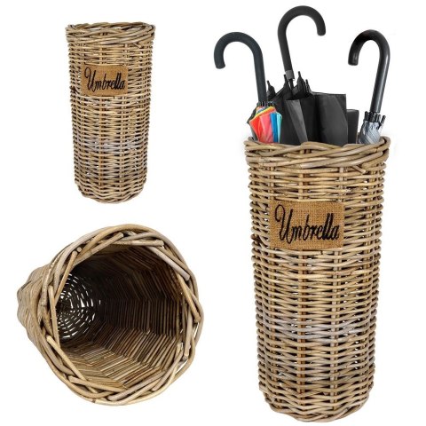 Stojak na parasole rattanowy HOME STYLING COLLECTION 532030