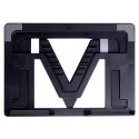 Stojak na tablet tableta czarny uchwyt regulowany 25x18x2cm VILDE 229076