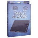 Stojak na tablet tableta czarny uchwyt regulowany 25x18x2cm VILDE 229076