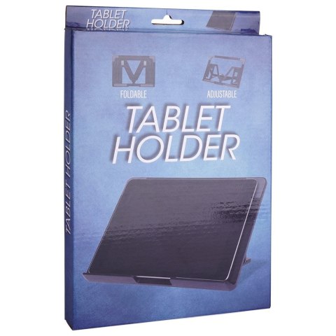 Stojak na tablet tableta czarny uchwyt regulowany 25x18x2cm VILDE 229076