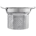 Wkład do garnka do gotowania makaronu stalowy 24cm 8L ANETT ORION 124480