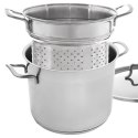 Wkład do garnka do gotowania makaronu stalowy 24cm 8L ANETT ORION 124480
