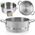 Wkład do garnka do gotowania na parze stalowy duży 26cm 5.5L ANETT ORION 124479