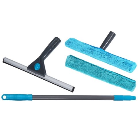 Zestaw do mycia okien mop teleskopowy ze ściągaczką 50-95cm 4-ele ULTRA CLEAN 720702