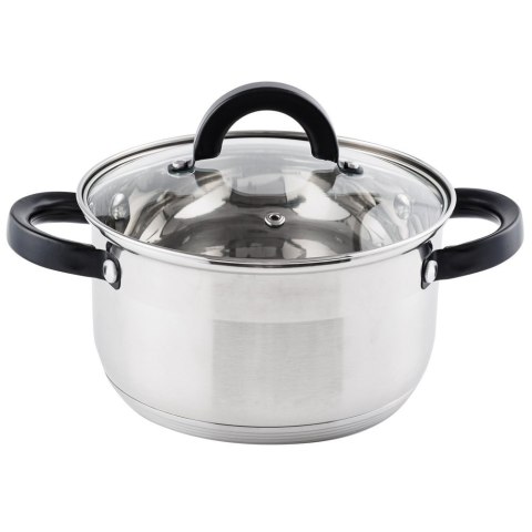 Zestaw garnków garnki stalowe komplet 12 elementów VILDE 199017