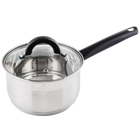 Zestaw garnków garnki stalowe komplet 12 elementów VILDE 199017