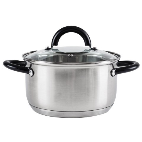 Zestaw garnków garnki stalowe komplet 6 elementów VILDE 199018