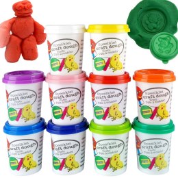 Ciastolina z foremkami 10 sztuk FREE & EASY 489117