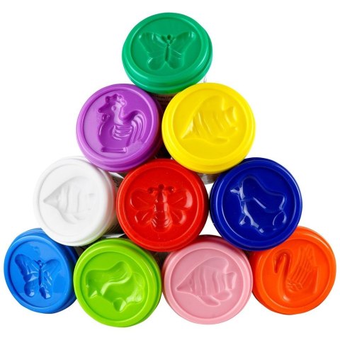 Ciastolina z foremkami 10 sztuk FREE & EASY 489117