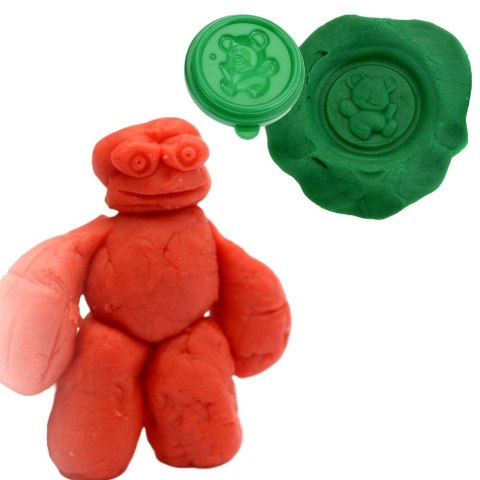 Ciastolina z foremkami 10 sztuk FREE & EASY 489117