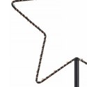 Gwiazda gwiazdka świecąca metalowa czarna 30 LED 34cm HOME STYLING COLLECTION 839081