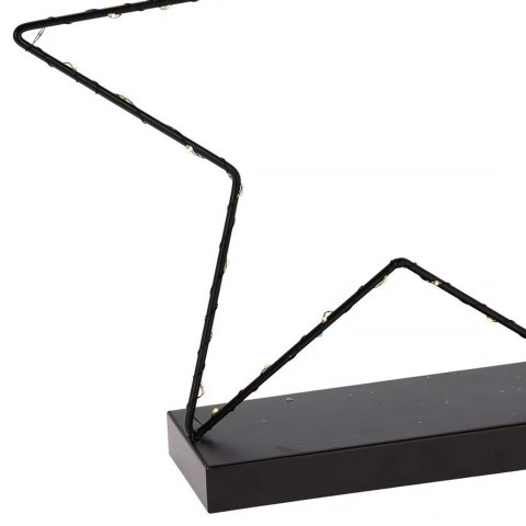 Gwiazda gwiazdka świecąca metalowa czarna 40 LED 40cm HOME STYLING COLLECTION 839071
