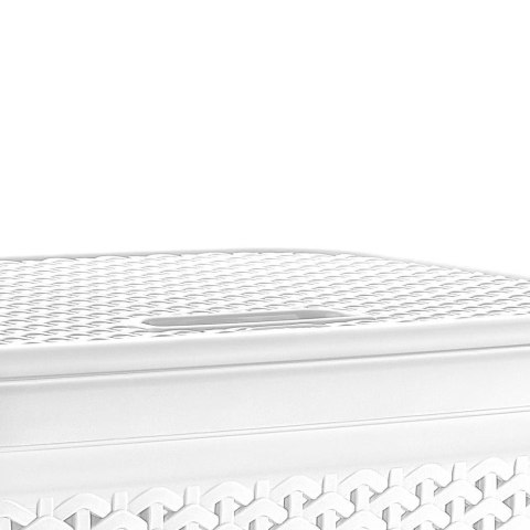 Kosz na pranie plastikowy biały 55L ORION 730539
