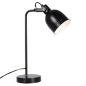 Lampa biurkowa metalowa czarna 41cm LIGHT STYLE LIVING 569317
