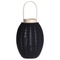 Lampion na świeczkę drewniany czarny 34cm HOME STYLING COLLECTION 569267