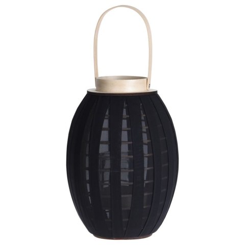 Lampion na świeczkę drewniany czarny 34cm HOME STYLING COLLECTION 569267