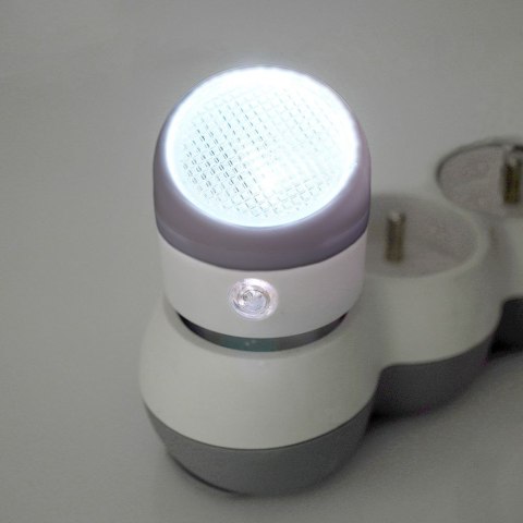 Lampka nocna LED do kontaktu z czujnikiem zmierzchu biała FX LIGHT 569435