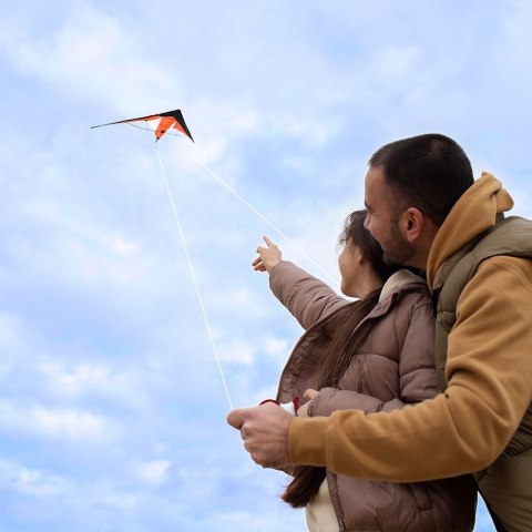 Latawiec akrobacyjny pomarańczowy 120x50cm FREE & EASY 489108-P