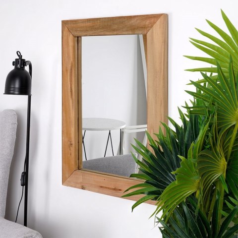 Lustro ścienne na ścianę drewniane 70x50cm HOME STYLING COLLECTION 510223