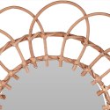 Lustro ścienne na ścianę wiklinowe 49cm HOME STYLING COLLECTION 569026