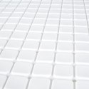 Mata antypoślizgowa pod prysznic do łazienki biała 55x55cm BATHROOM SOLUTIONS 569343-B