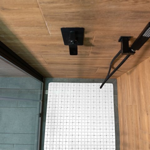 Mata antypoślizgowa pod prysznic do łazienki biała 55x55cm BATHROOM SOLUTIONS 569343-B