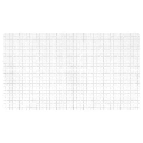 Mata antypoślizgowa pod prysznic do łazienki biała 69x39cm BATHROOM SOLUTIONS 569419-B