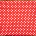 Niciarka czerwona w grochy 24x18x12cm ORION 154021