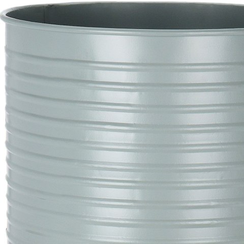 Osłonka na doniczkę na stojaku metalowa szara 50cm VILDE 339181-M