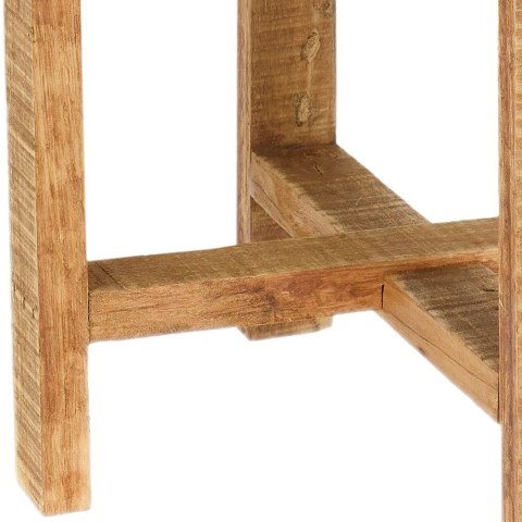 Osłonka na doniczkę na stojaku metalowa szara 50cm VILDE 339181-M