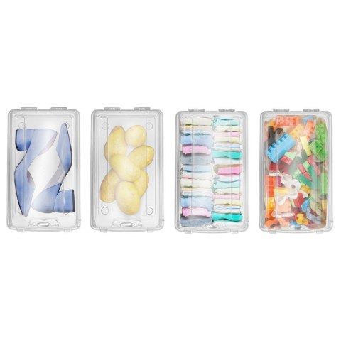 Pojemnik na buty klocki zabawki żywność organizer zamykany 33x19cm ORION 154025