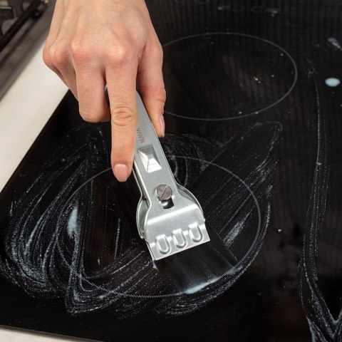 Skrobak do płyty indukcyjnej płyt ceramicznych i indukcyjnych stalowy ACER 13.5cm NAVA 10-186-011