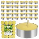 Świeca zapachowa świeczka cytrynowa tealight 4x1.5cm 40 sztuk VILDE 489041