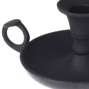 Świecznik aluminiowy czarny 11x6.5cm HOME STYLING COLLECTION 569233