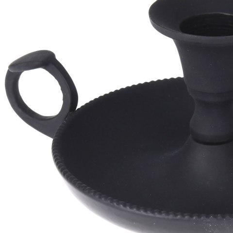 Świecznik aluminiowy czarny 11x6.5cm HOME STYLING COLLECTION 569233