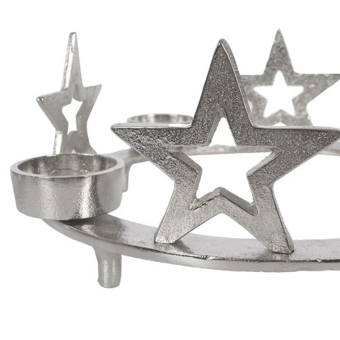 Świecznik aluminiowy na 4 świeczki 25cm HOME STYLING COLLECTION 569189