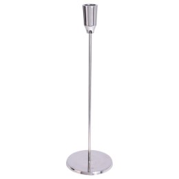 Świecznik aluminiowy srebrny 34.5cm VILDE 569242