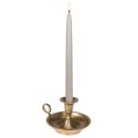 Świecznik aluminiowy złoty 13x9.5cm VILDE 569226