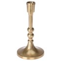 Świecznik aluminiowy złoty 17cm HOME STYLING COLLECTION 569224