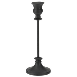 Świecznik metalowy czarny 27.5cm HOME STYLING COLLECTION 569209