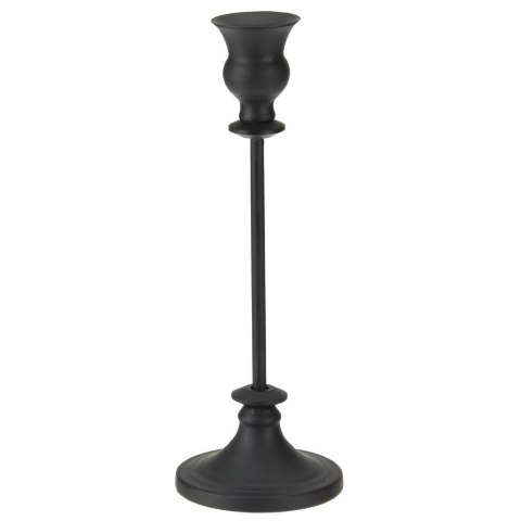 Świecznik metalowy czarny 27.5cm HOME STYLING COLLECTION 569209