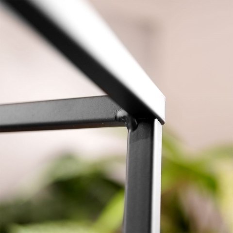 Świecznik metalowy czarny na 3 świeczki 36x17.5x26cm HOME STYLING COLLECTION 569482