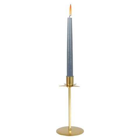 Świecznik metalowy złoty 18cm HOME STYLING COLLECTION 569472
