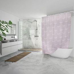 Zasłona prysznicowa haczyki 180x200cm BATHROOM SOLUTIONS 569288-W1