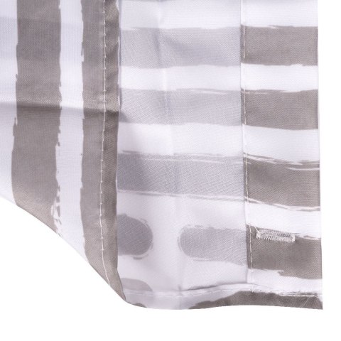 Zasłona prysznicowa haczyki 180x200cm BATHROOM SOLUTIONS 569288-W1