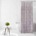 Zasłona prysznicowa haczyki 180x200cm BATHROOM SOLUTIONS 569288-W1
