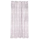 Zasłona prysznicowa haczyki 180x200cm BATHROOM SOLUTIONS 569288-W1